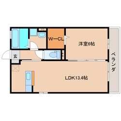 清水駅 バス14分  船越小学校前下車：停歩4分 2階の物件間取画像